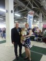 Интернациональная выставка собак CACIB – пуховый кобель Alvine Band Redhi Golden Boy